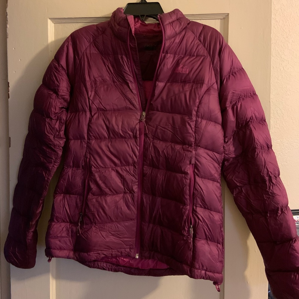 REI puffy jacket